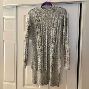 Charlotte Russe Heather Gray Knit Dress